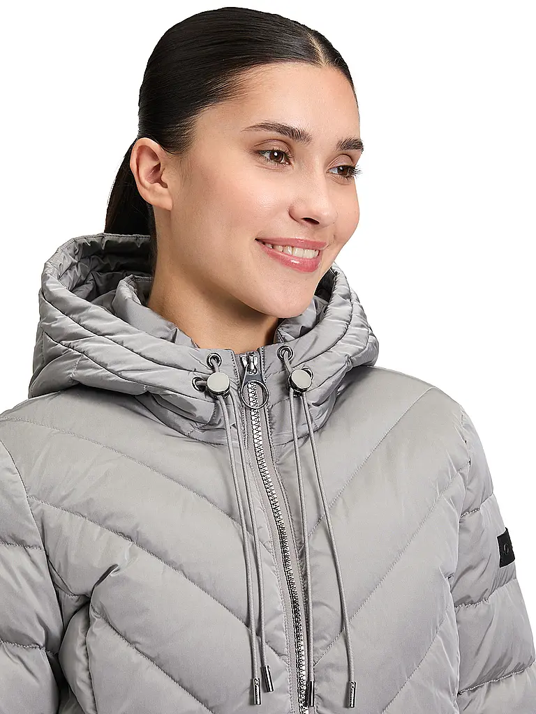 BETTY BARCLAY | Steppjacke | grau