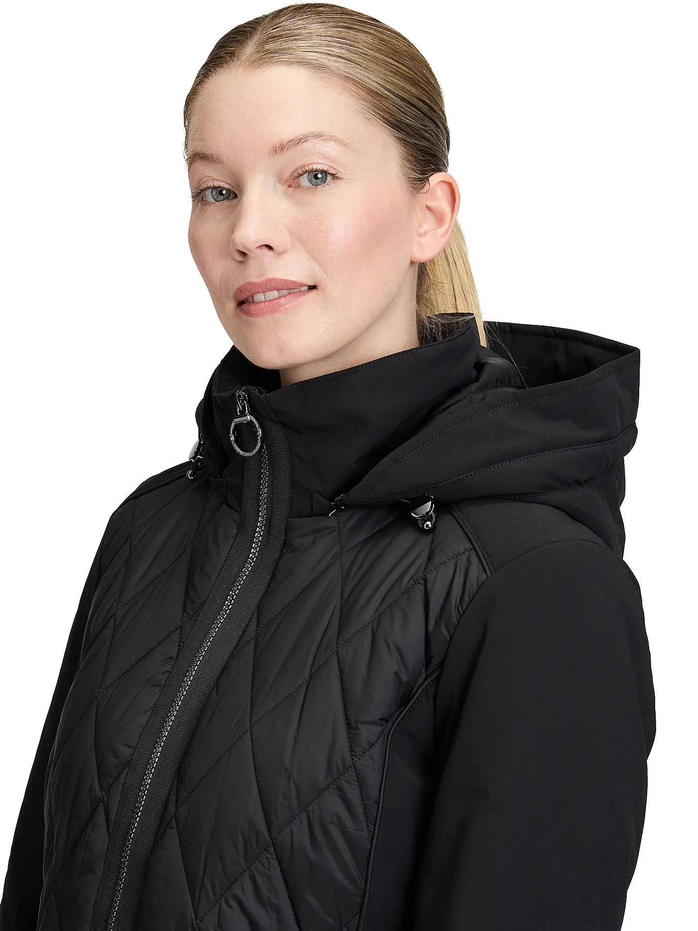 BETTY BARCLAY | Steppjacke | schwarz