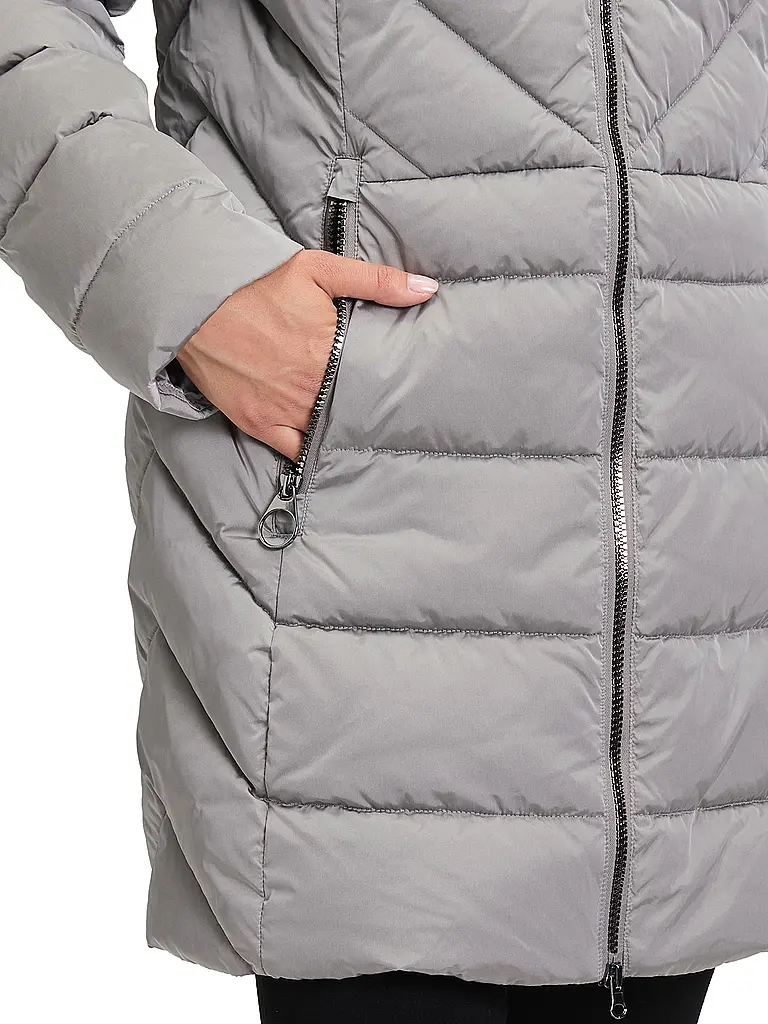 BETTY BARCLAY | Steppjacke | grau
