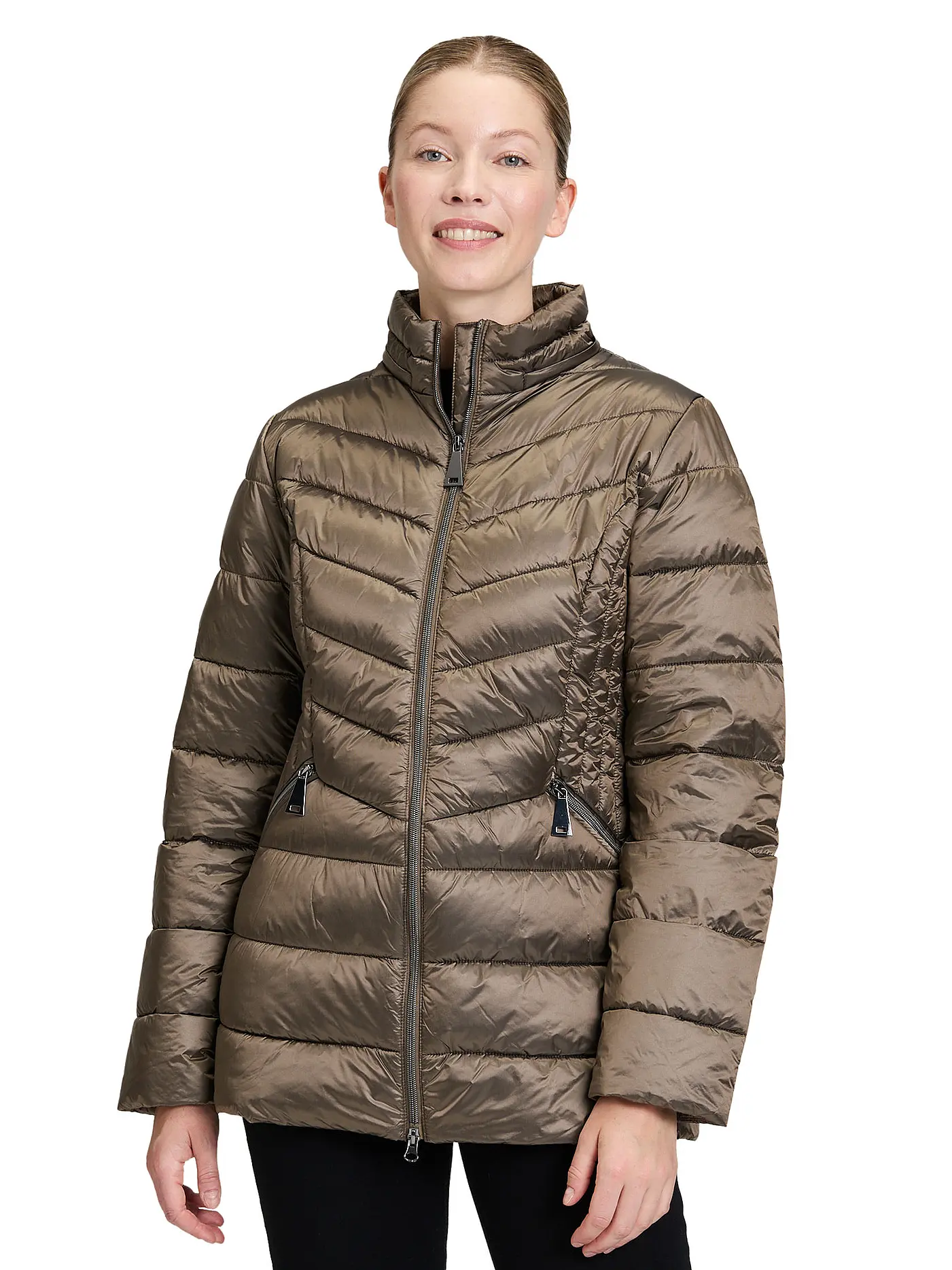 BETTY BARCLAY | Steppjacke | olive