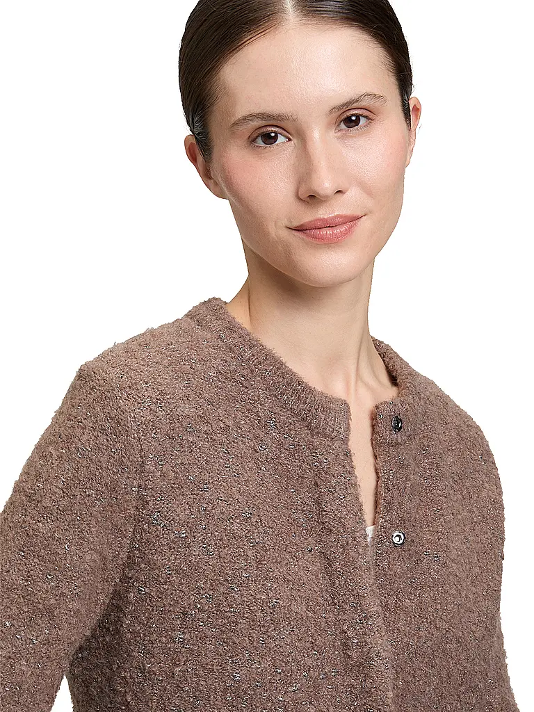 BETTY BARCLAY | Strickjacke  | Braun