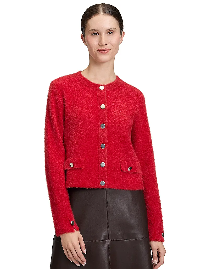 BETTY BARCLAY | Strickjacke | rot