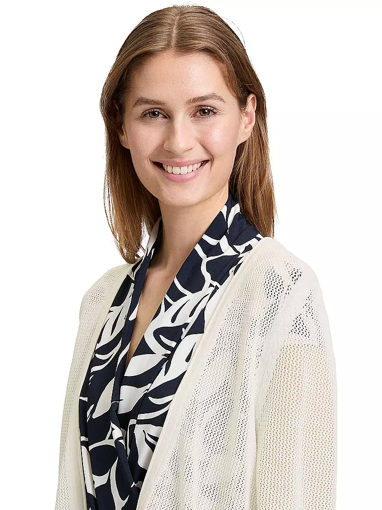 BETTY BARCLAY | Strickjacke | creme