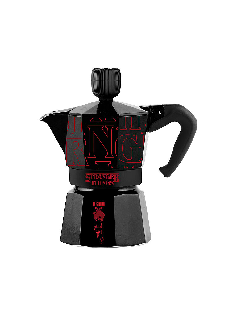 Espressokocher 3 Tassen STRANGER THINGS schwarz baby