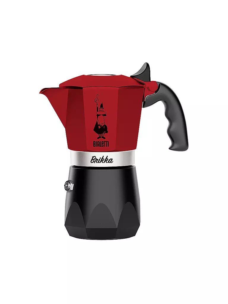 BIALETTI | Espressokocher BRIKKA 4 Tassen Rot / Schwarz | rot