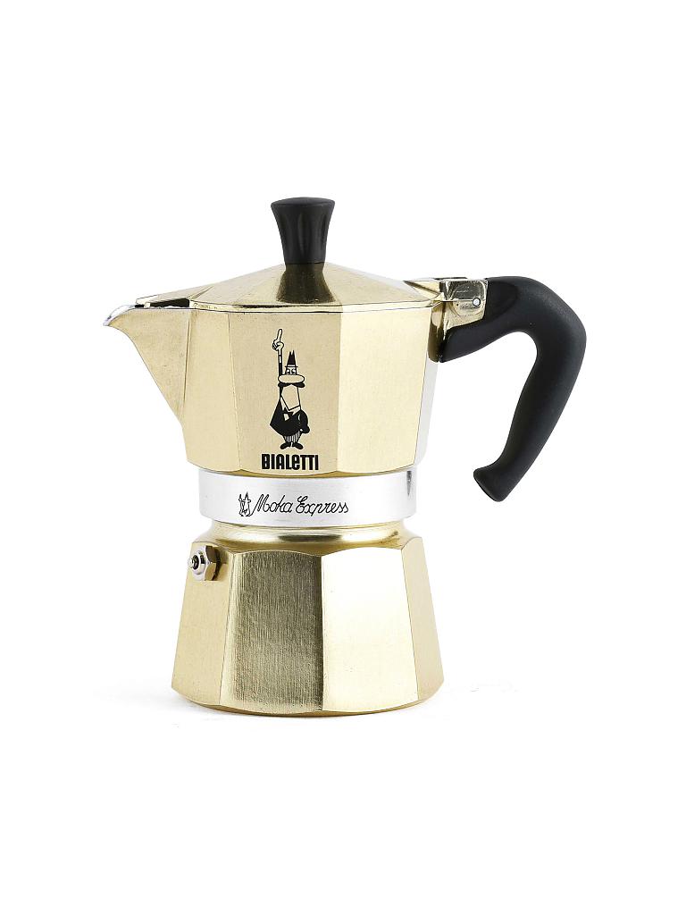 BIALETTI | Kaffeebereiter "Moka Express" (3 Tassen) | gold
