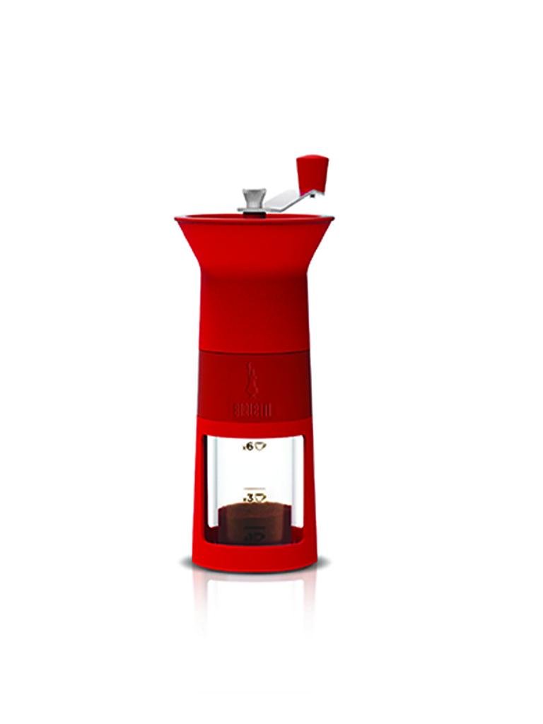 BIALETTI | Kaffeemühle händisch rot  | 
