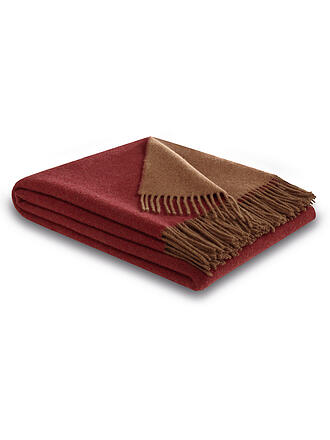 BIEDERLACK | Tagesdecke PLAID CASHMERE 130x170cm Pepper Cashew