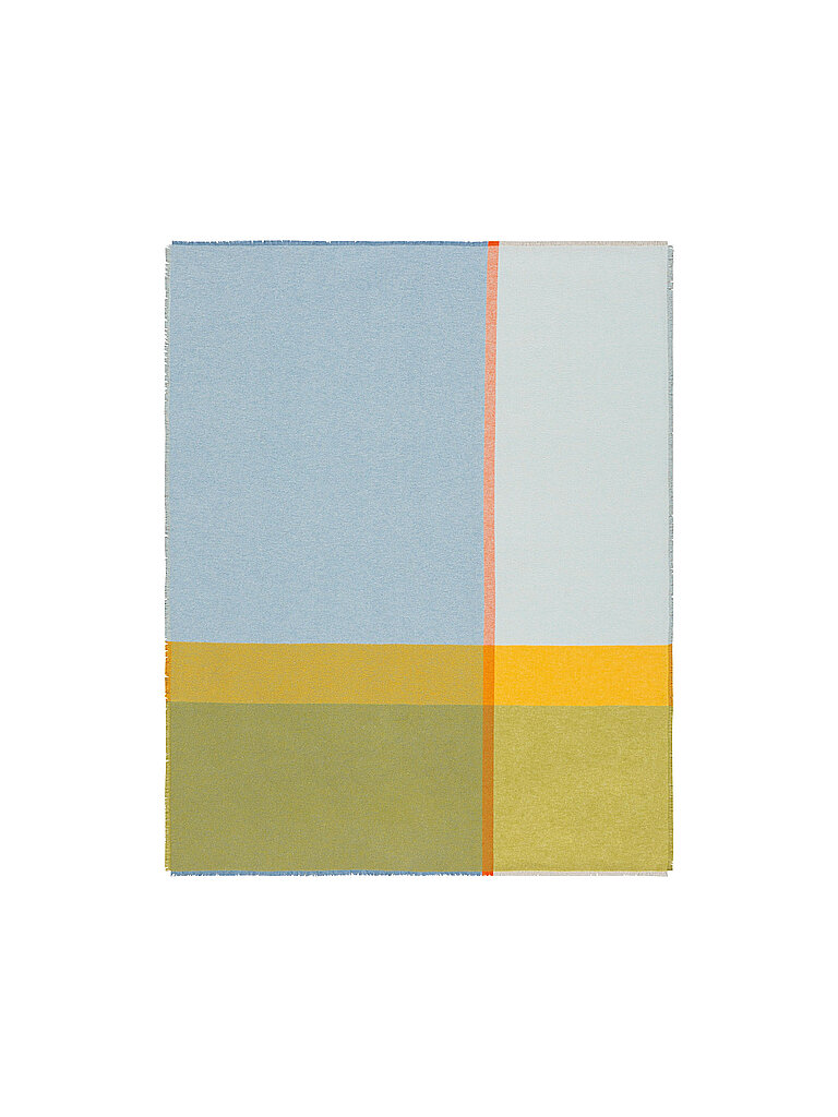 Tagesdecke - Plaid 130x170cm GREAT BLUE Blau hellblau baby