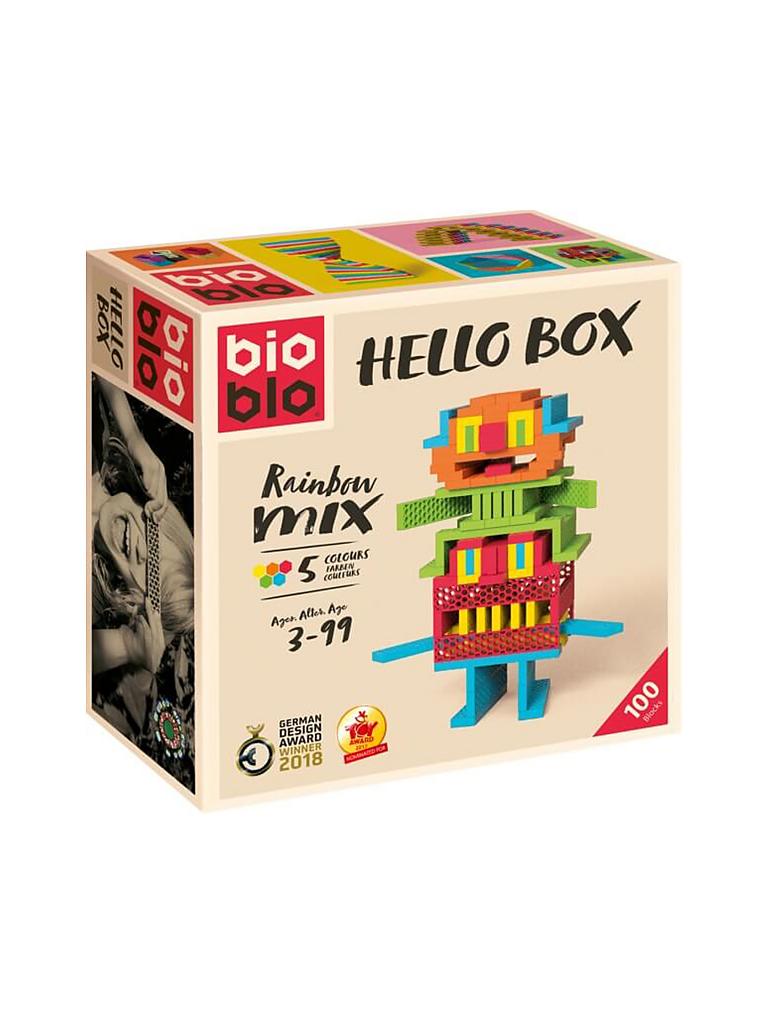 BIOBLO | Bioblo Hello Box 100 Teile | bunt