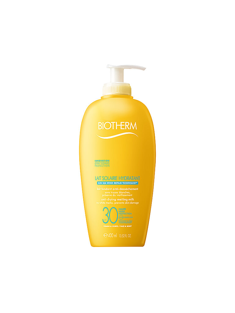 BIOTHERM Sonnenpflege - Waterlover Hydrating Sun Milk SPF30 400ml
