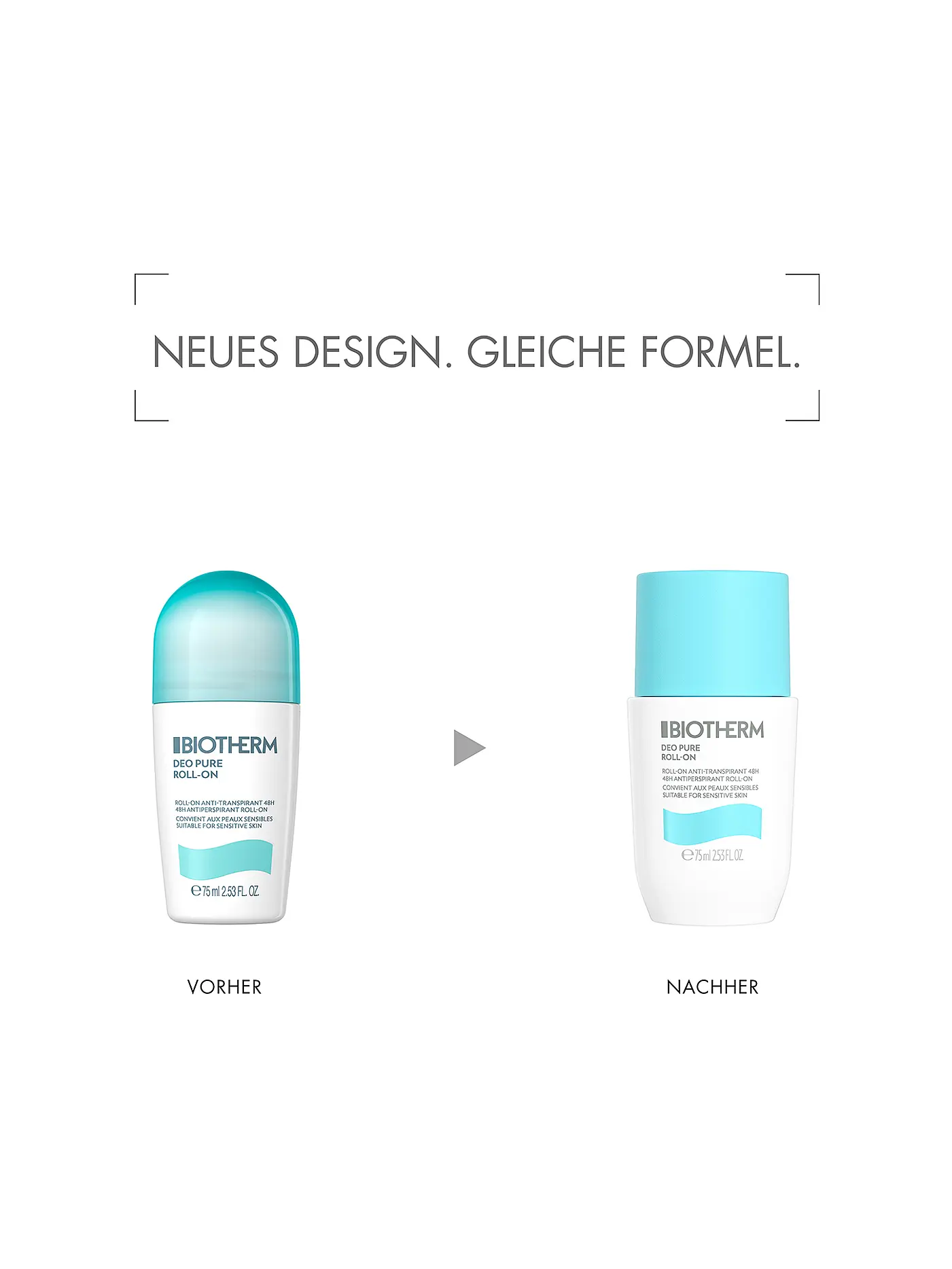 BIOTHERM | Deo Pure Roll-On 75ml | keine Farbe