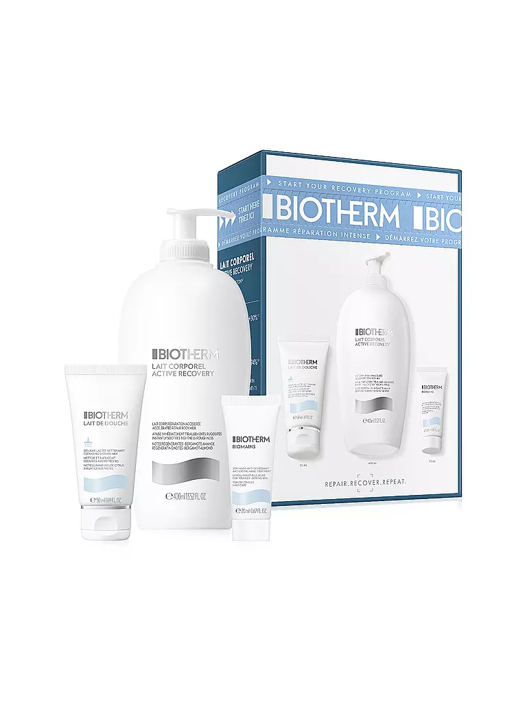 BIOTHERM | Geschenkset - Lait Corporel Intense Routine Set 400ml/ 50ml/ 20ml | keine Farbe