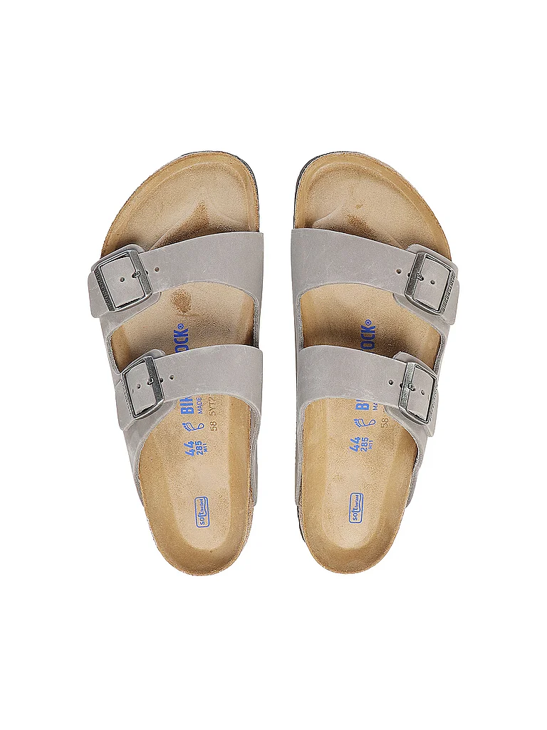 BIRKENSTOCK Pantoletten ARIZONA  grau   42 herren 2