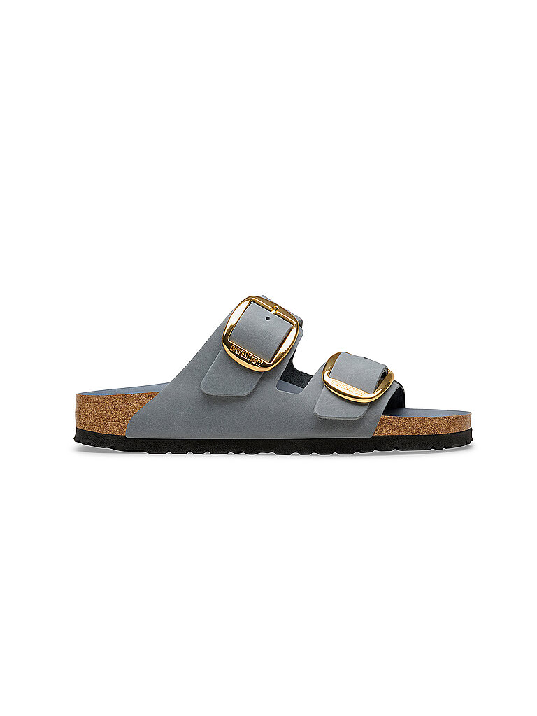 Pantoletten ARIZONA BIG BUCKLE hellgrau 38 damen