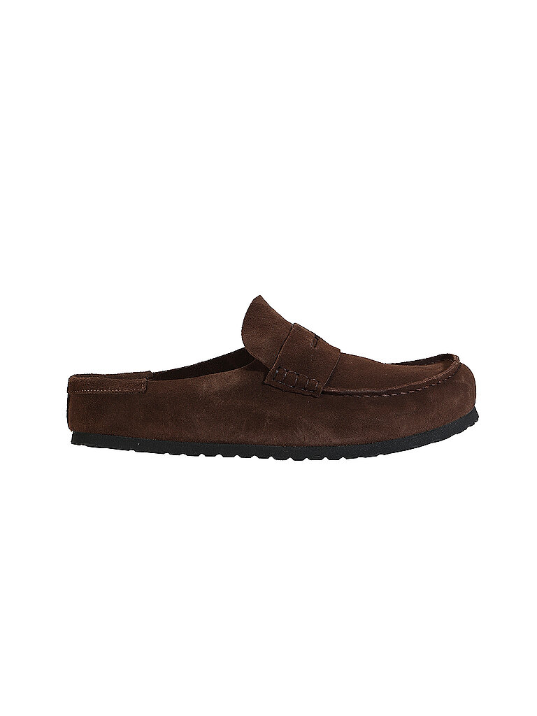 BIRKENSTOCK Pantoletten NAPLES WRAPPED braun | 41