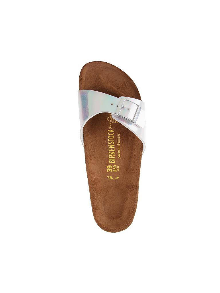 BIRKENSTOCK | Pantolette "Madrid" | silber