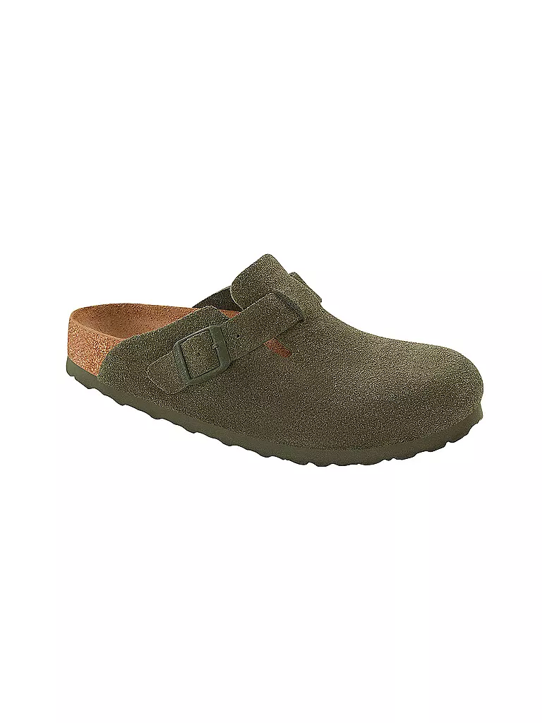 BIRKENSTOCK | Pantoletten - Sandalen BOSTON | olive