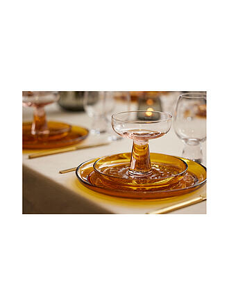 BITZ | Glasteller KUSINTHA 25cm Amber