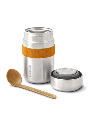 BLACK+BLUM | Thermosbehälter - Food Flask 400ml Orange/Edelstahl
