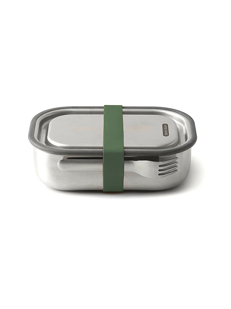 BLACK+BLUM Lunchbox Gross 1l Olive/Edelstahl olive