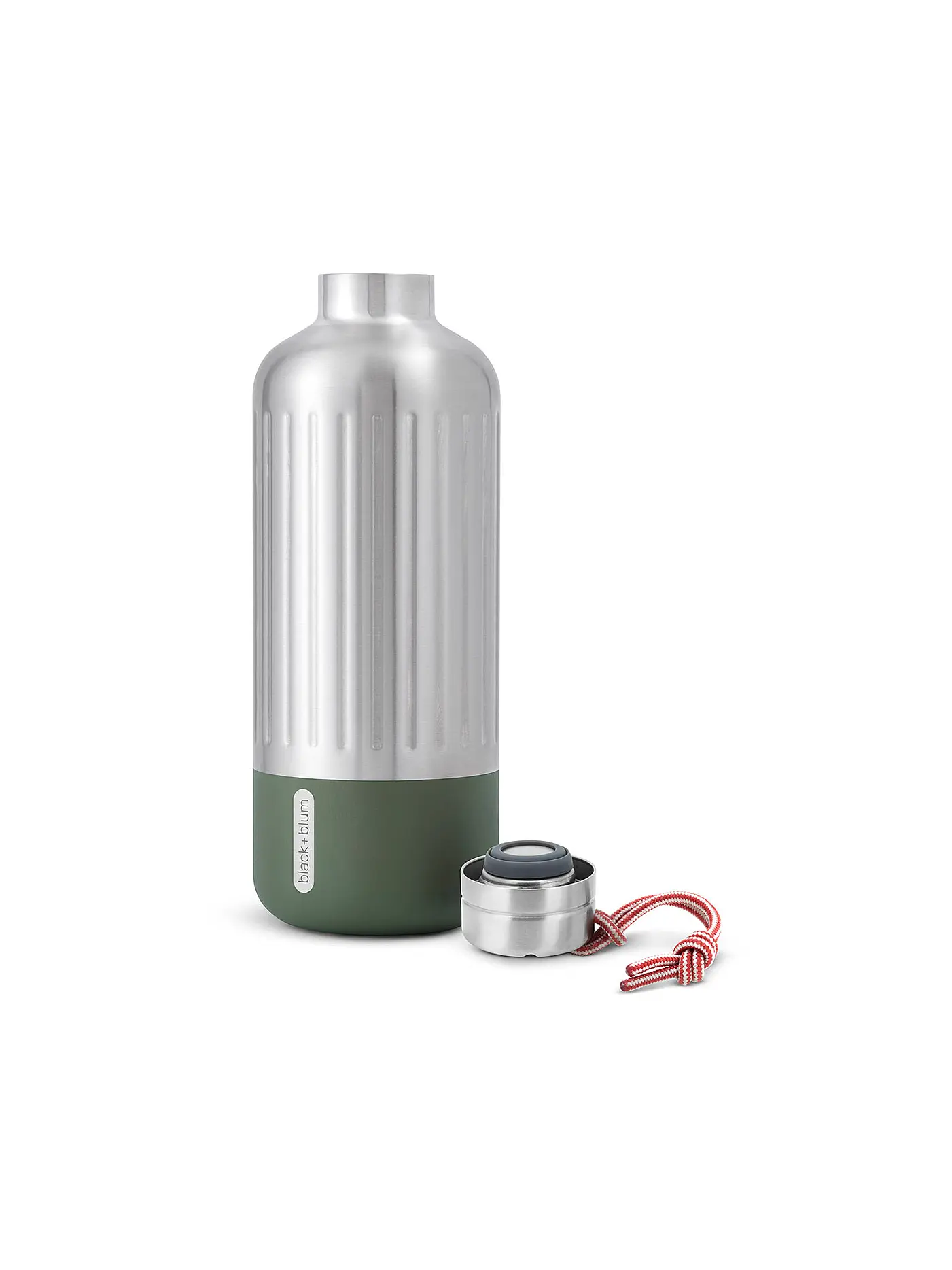 BLACK+BLUM | Isolierflasche EXPLORER 0,85l Olive/Edelstahl | olive