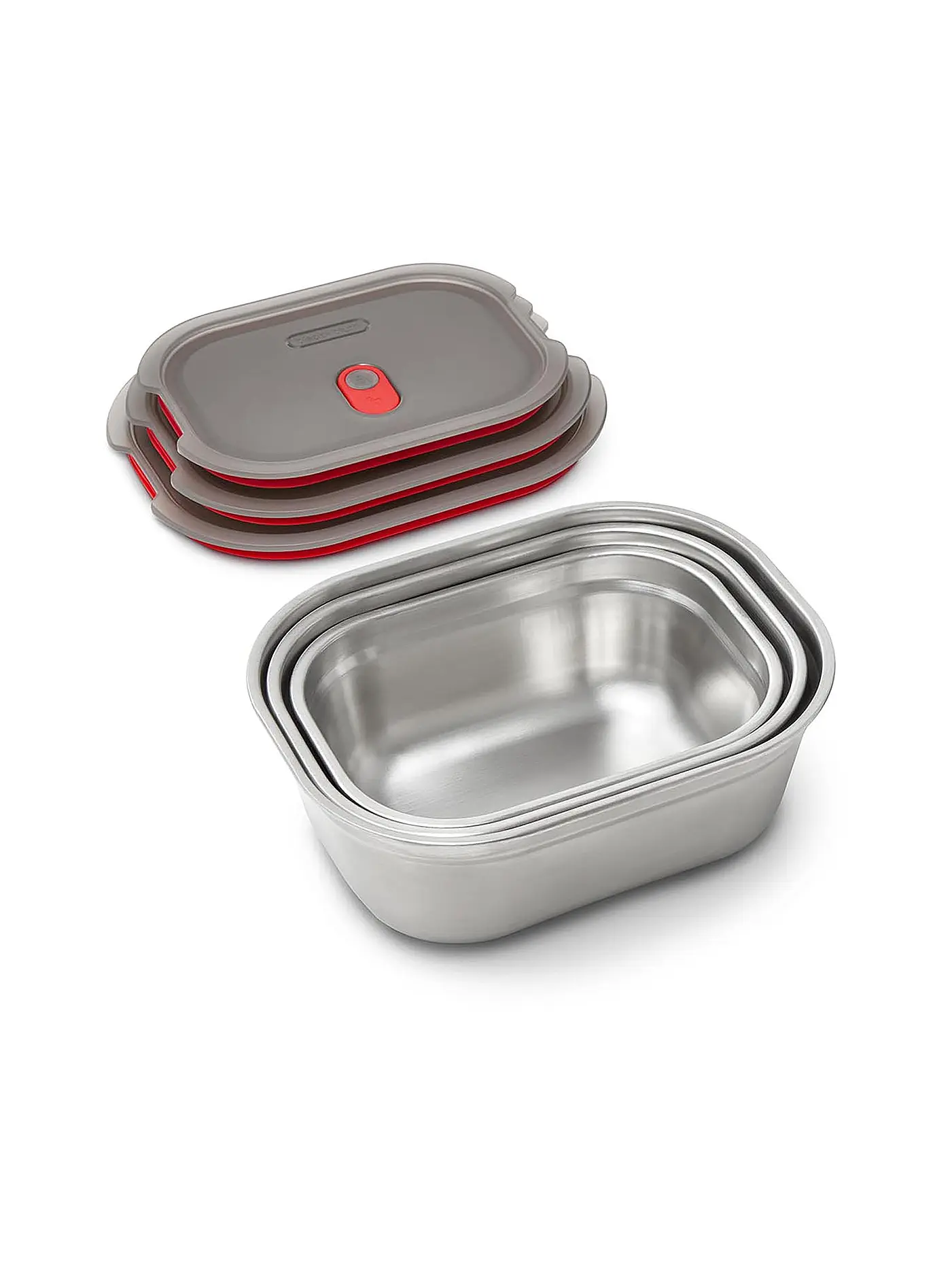 BLACK+BLUM | Multifunktionsbox 900ml Edelstahl | silber