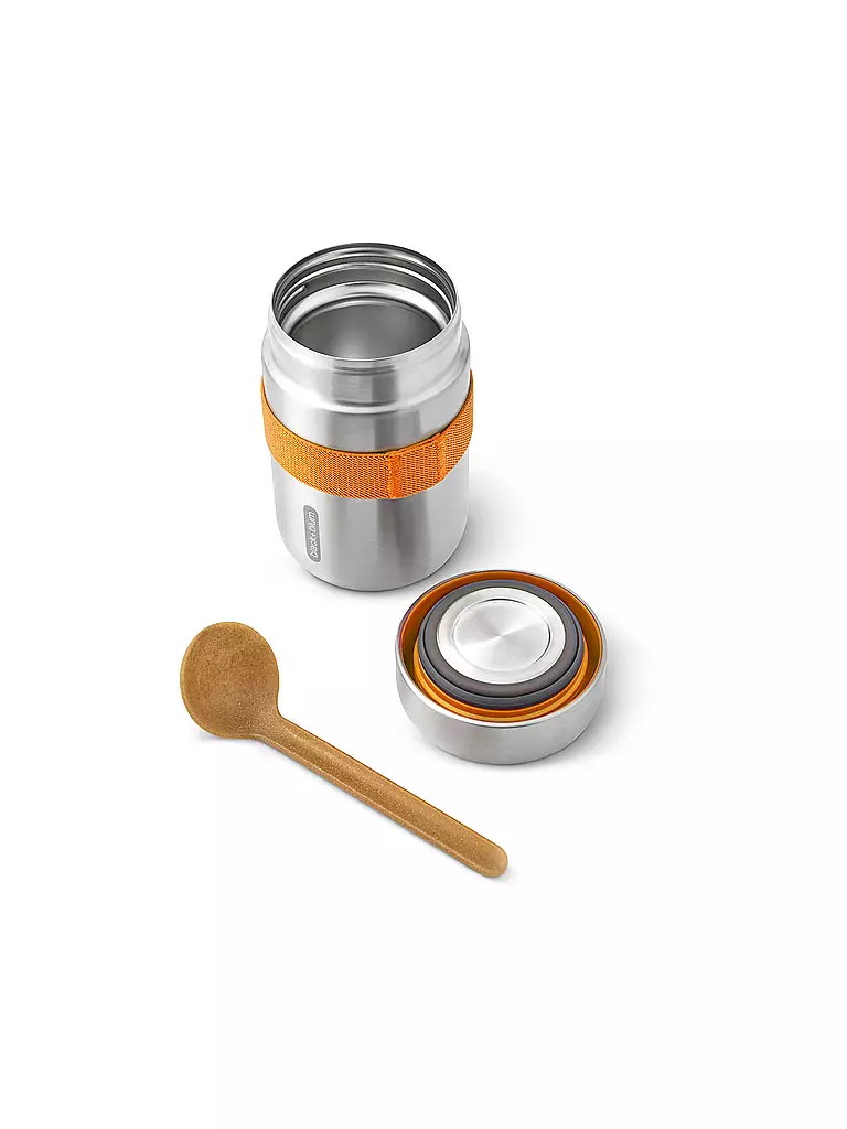 BLACK+BLUM | Thermosbehälter - Food Flask 400ml Orange/Edelstahl | orange
