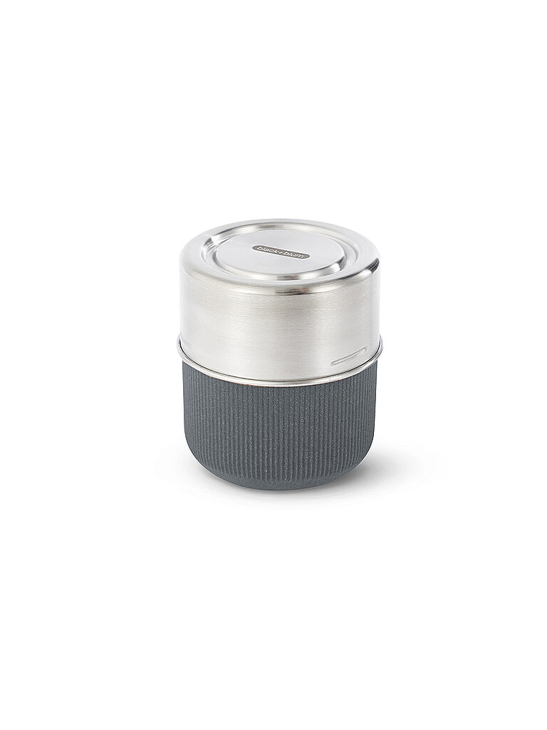 BLACK+BLUM Lunchschale - Lunchpot 450ml Schiefer/Glas grau baby