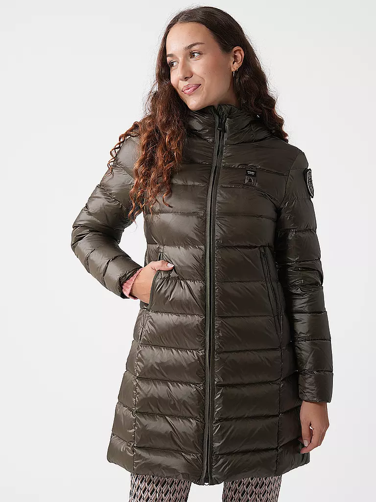 BLAUER | Daunenjacke AGNES | olive