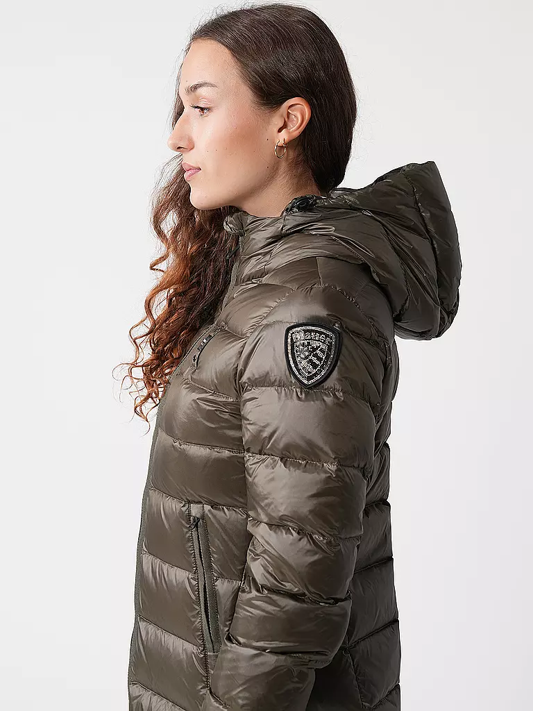 BLAUER | Daunenjacke AGNES | olive