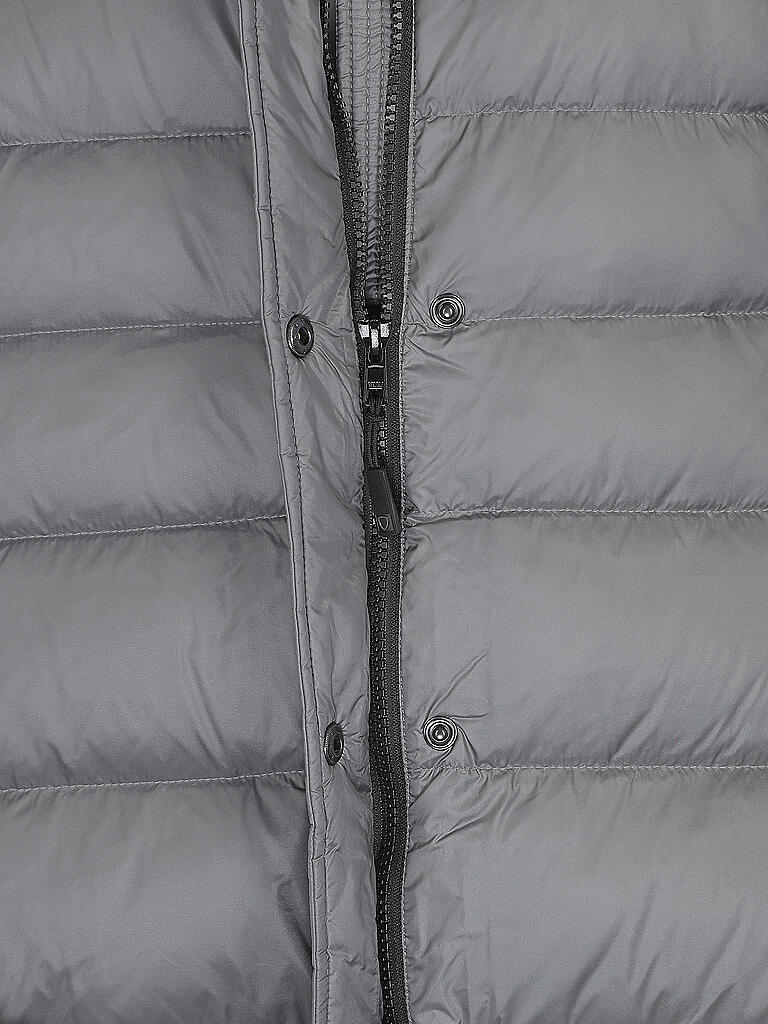 BLAUER | Daunenmantel | silber