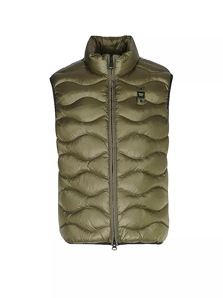 BLAUER | Steppgilet  | olive