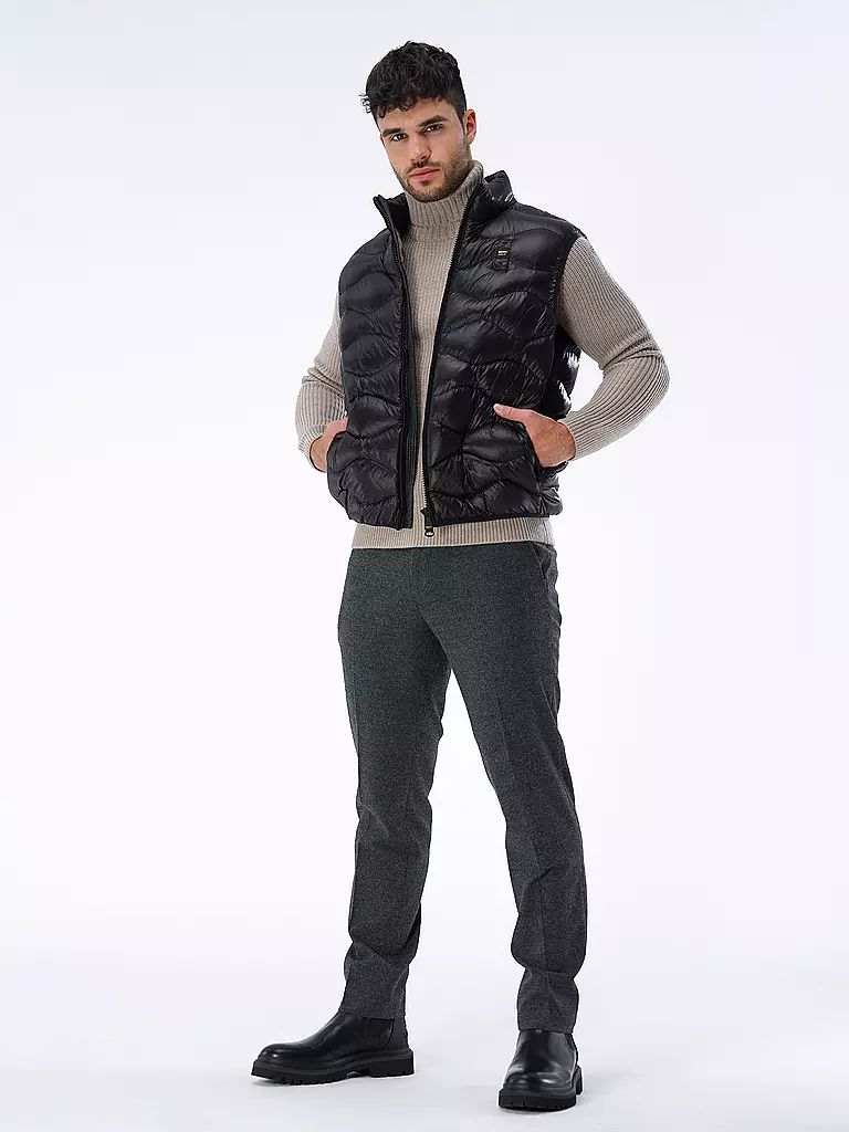 BLAUER | Steppgilet  | schwarz