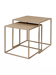 BLOMUS | Beistelltisch Set FERA 2-teilig Normad | camel