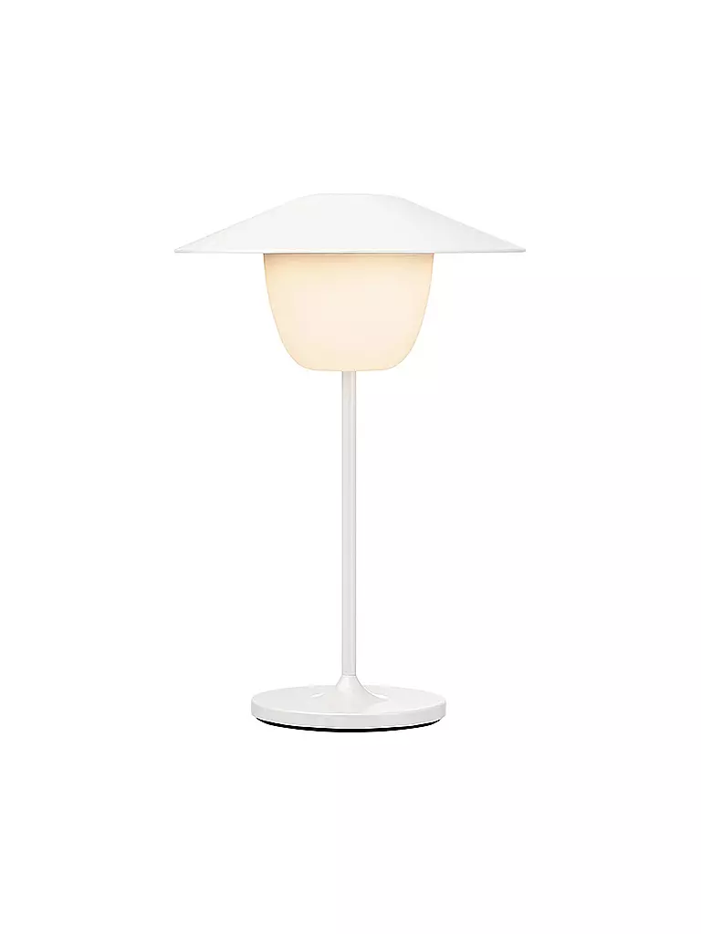 BLOMUS | Mobile LED Lampe ANI MINI 21,5cm White | weiss