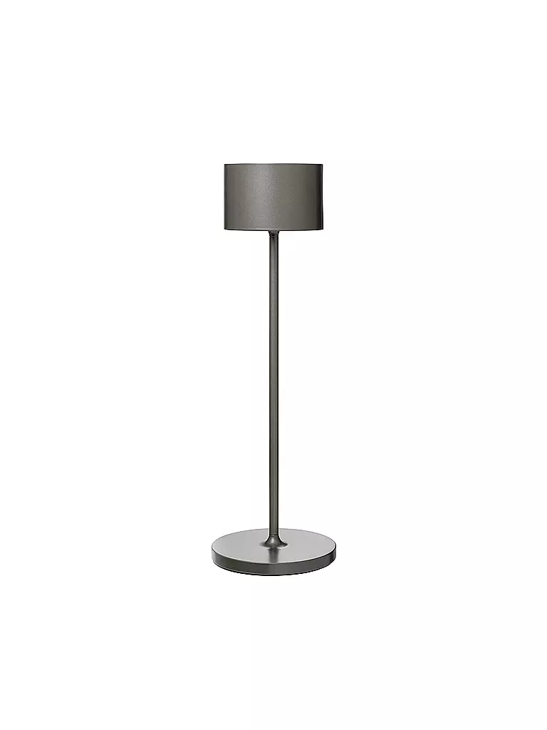 BLOMUS | Mobile LED Stehleuchte FAROL 33,5cm Burned Metal | grau