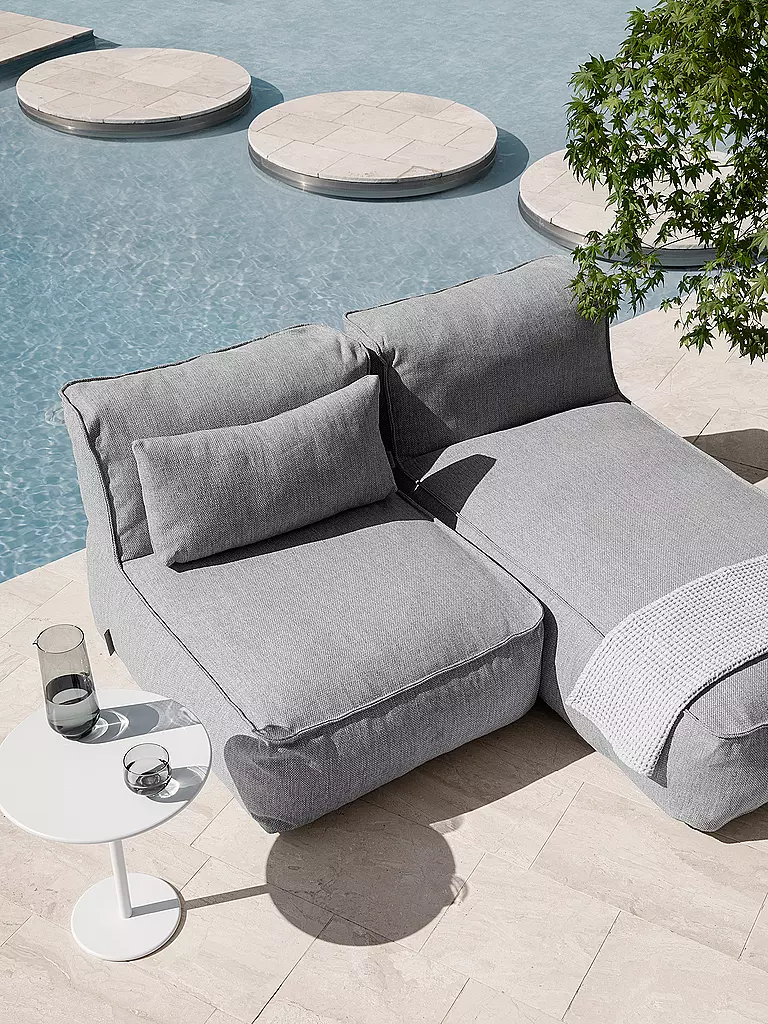BLOMUS | Outdoor Lounger Large STAY 150x80x80cm Stone | grau
