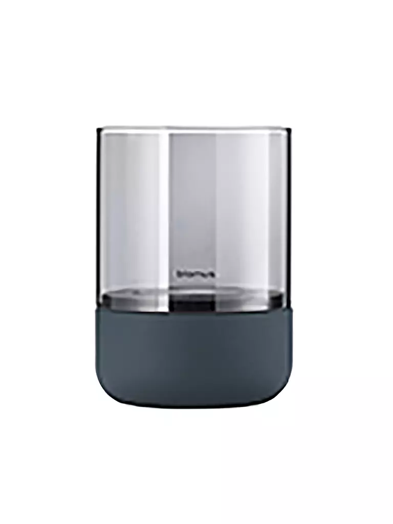 BLOMUS | Windlicht CALMA 14cm Steelgrey Smoke | grau