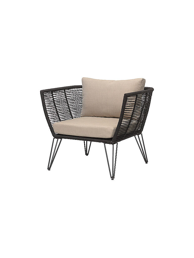 BLOOMINGVILLE | Loungesessel Mundo Black | schwarz