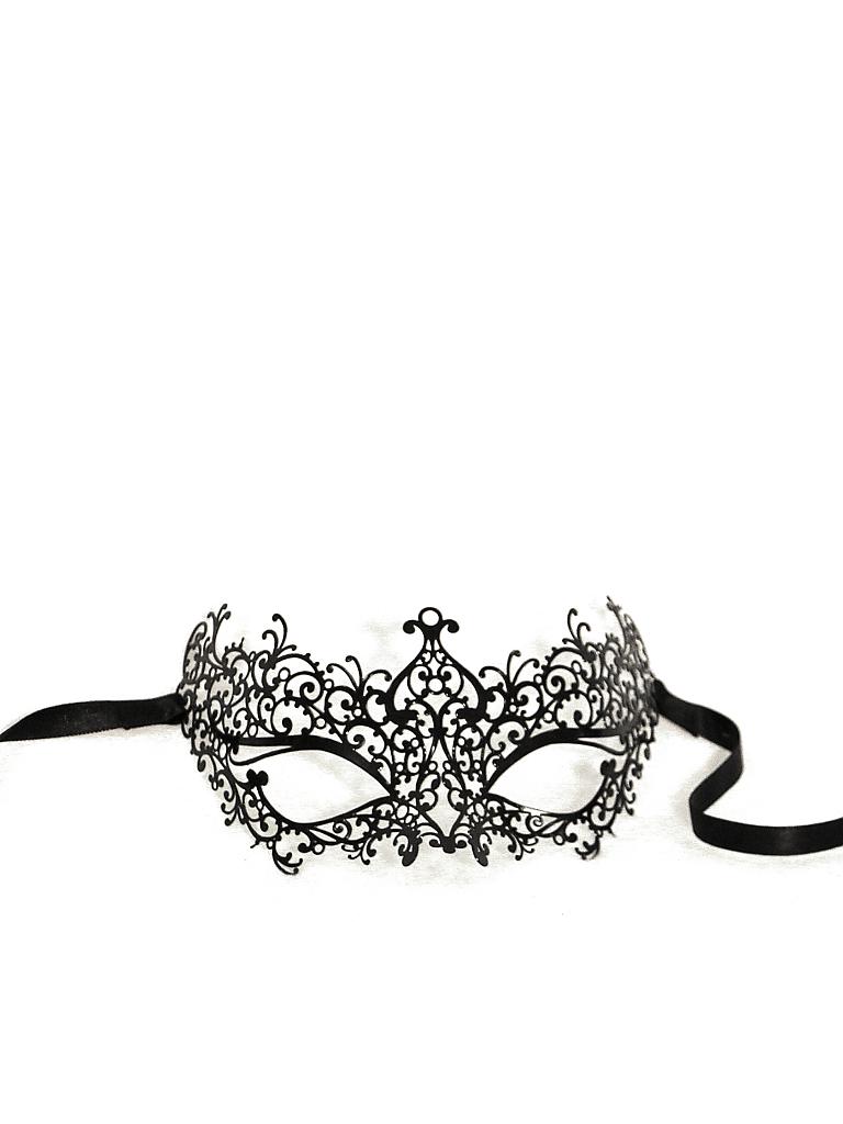 BLUEMOON | Venezianische Maske "Metallo - Elise V" | keine Farbe