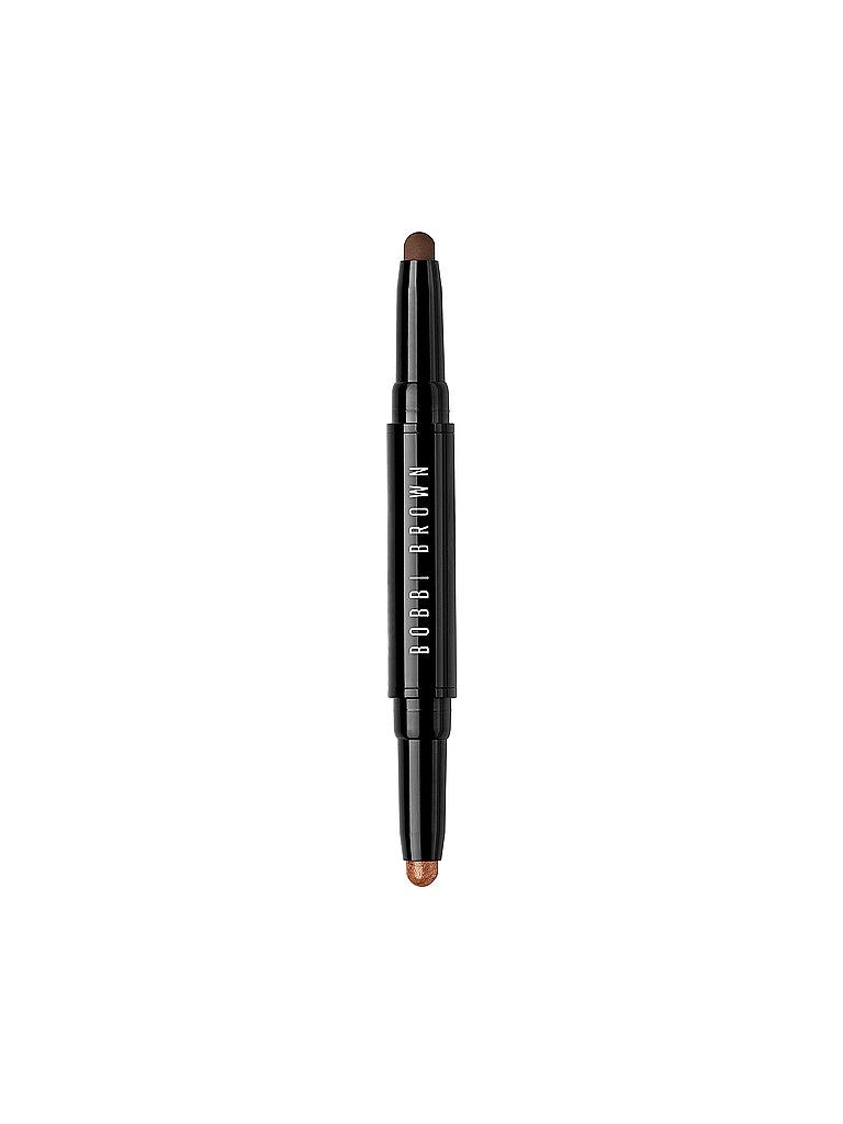 BOBBI BROWN Lidschatten - Dual-Ended Long-Wear Cream Shadow Stick (01 Milk Chocolate / Midnight Brown)