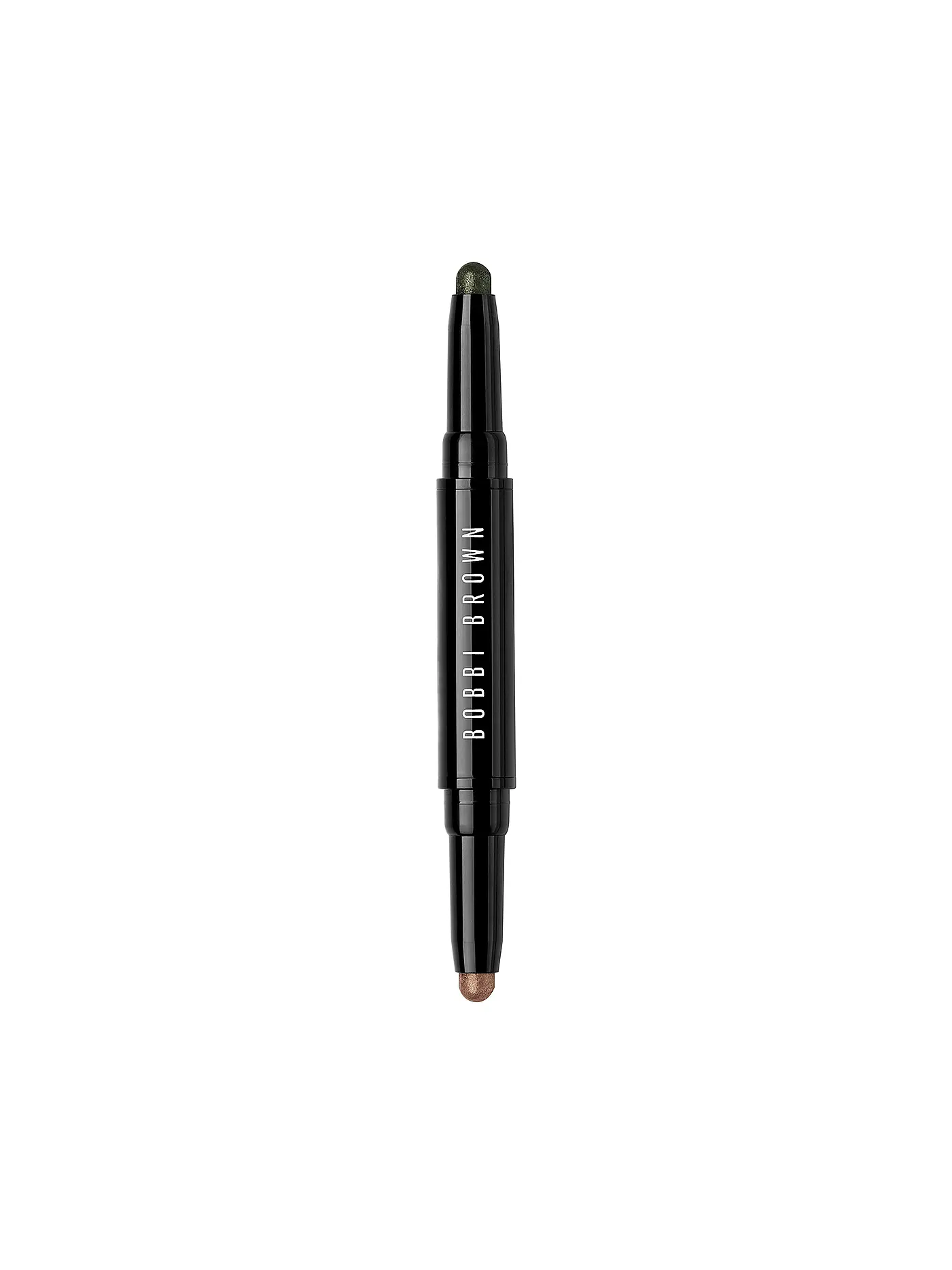 BOBBI BROWN | Lidschatten - Dual-Ended Long-Wear Cream Shadow Stick (01 Café / Gilded Green)  | dunkelgrün