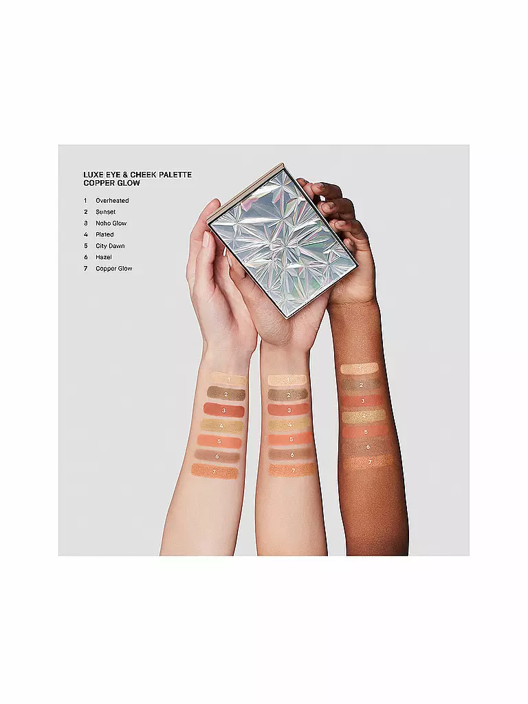 BOBBI BROWN | Lidschatten - Luxe Eye & Cheek Palette ( Copper Glow  )  | rosa