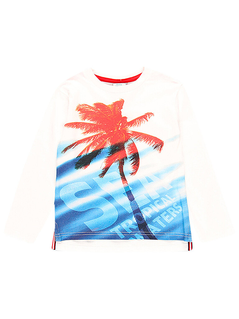 BOBOLI Jungen Langarmshirt weiß | 110
