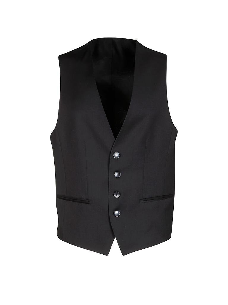 BOSS BUSINESS | Gilet Slim-Fit "Wilson" | schwarz