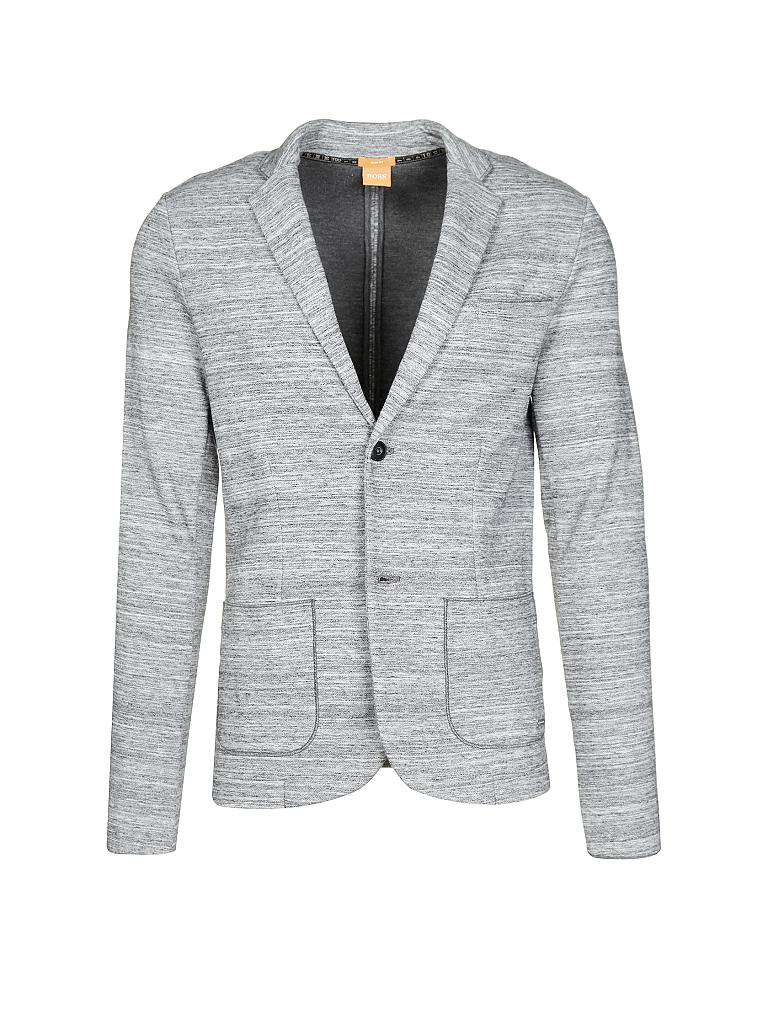 BOSS ORANGE | Jersey-Sakko "Wellford" | grau