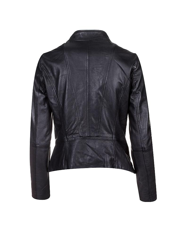 BOSS ORANGE | Lederjacke "Jopida 2" | schwarz