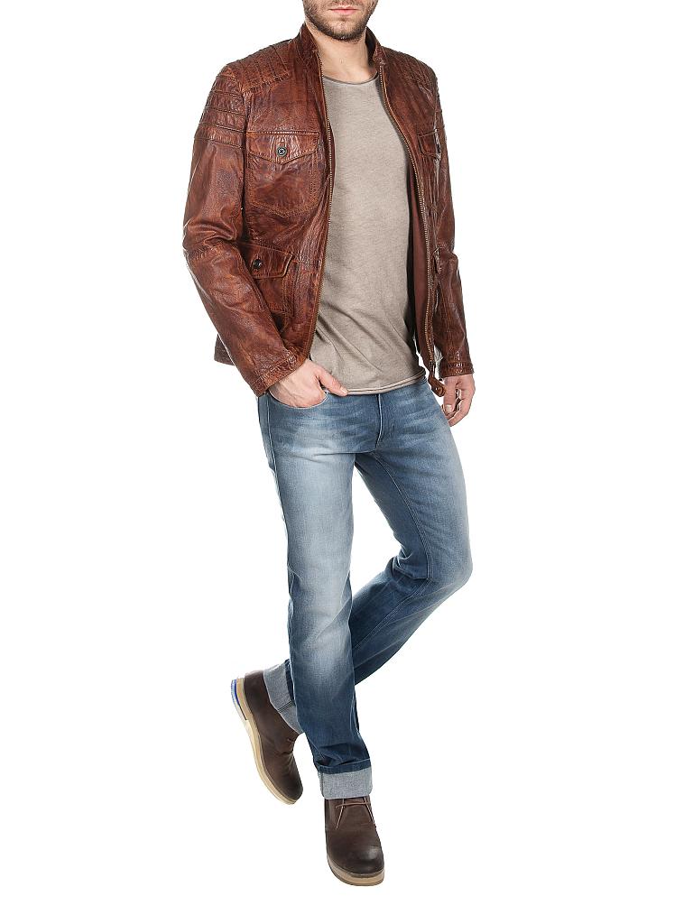 BOSS ORANGE | Lederjacke "Jumahr" | 