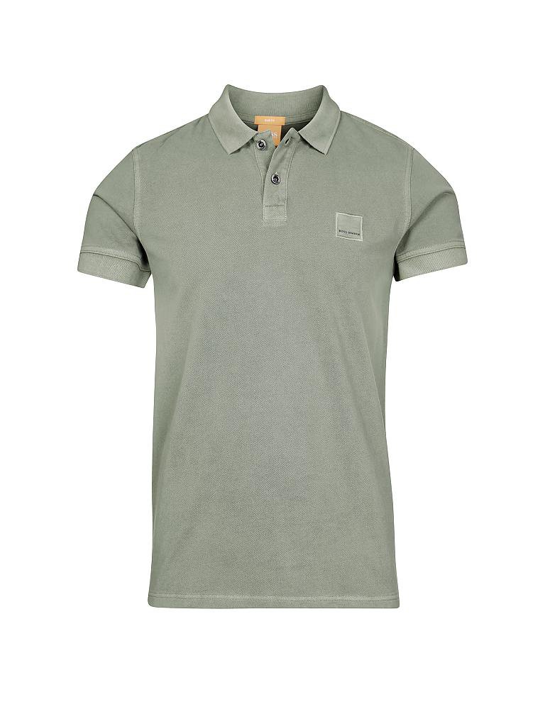 BOSS ORANGE | Poloshirt Slim-Fit "Pascha" | olive